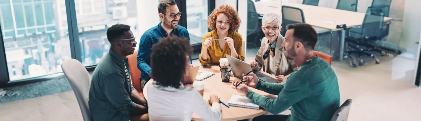 Business group discussion 