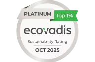 Ecovadis Platinum 2025
