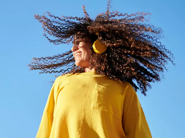 Happy woman