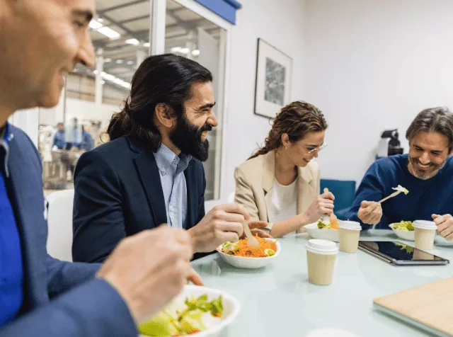 Lunch entre collègues