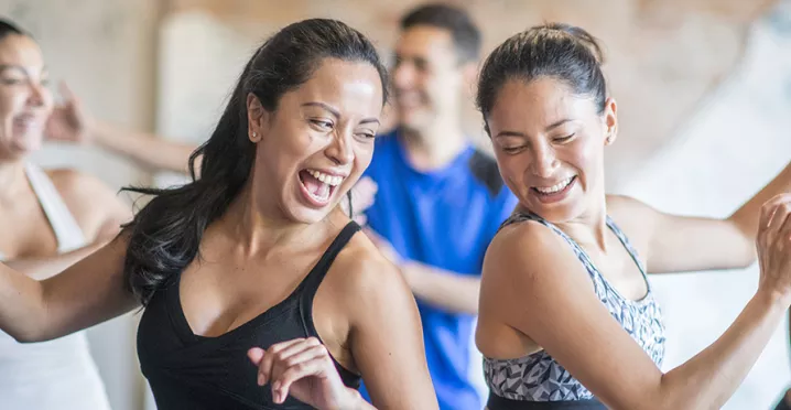 Women dancing