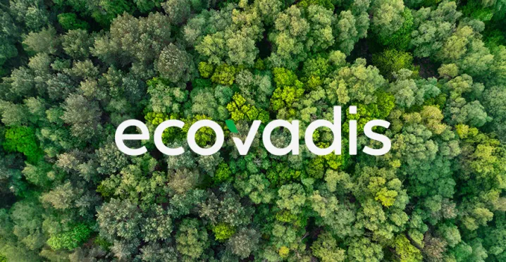 Trees with logo Ecovadis