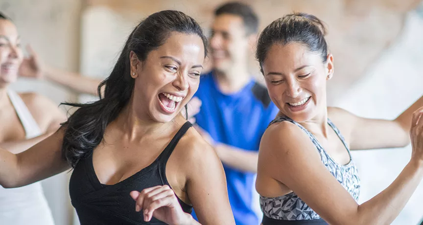 Women dancing