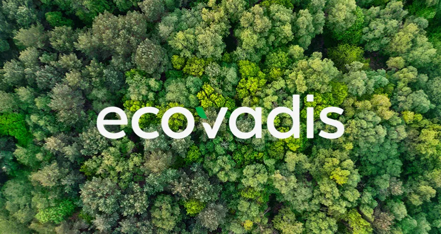 Trees with logo Ecovadis