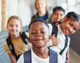 Children at school