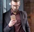 Man with a mobile