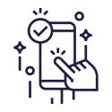 Pluxee phone confirmation icon