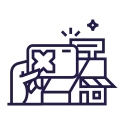 Pluxee card in use icons